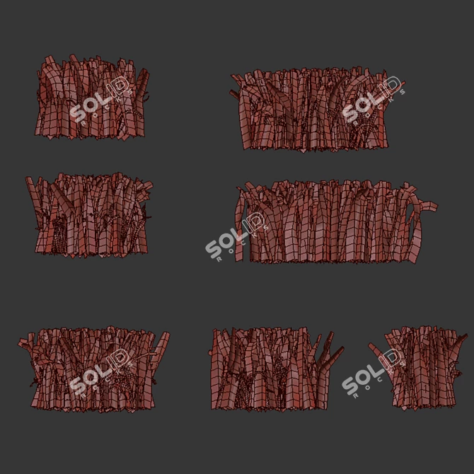 Professional Outdoor Grass Model 3D model image 6