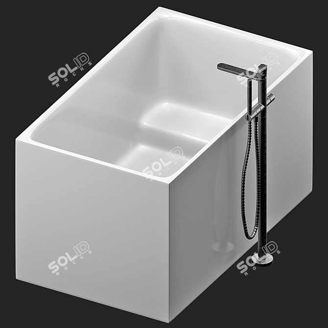 Luxury Lupi Bath Set 3D model image 1