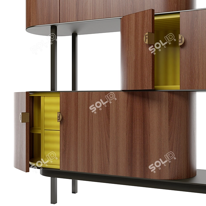 Fendi Casa Maglia Sideboard 3D model image 3