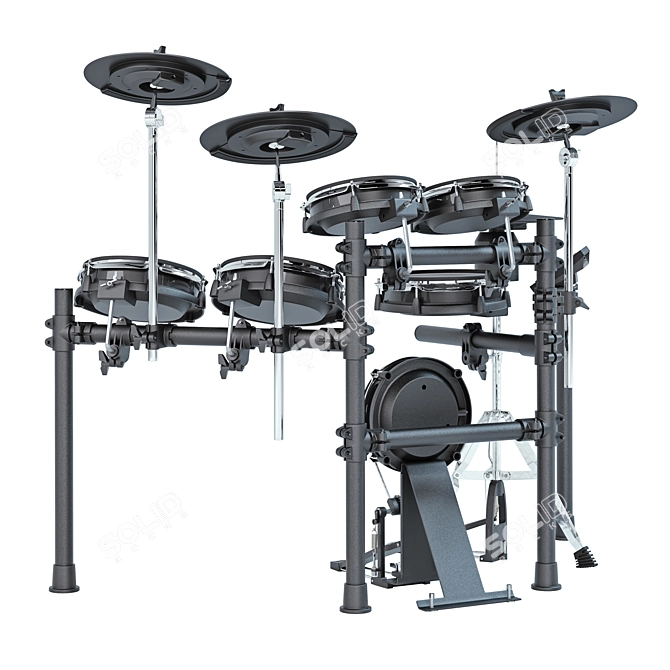 Dynamic Electronic Drum Kit MPS-850 3D model image 3