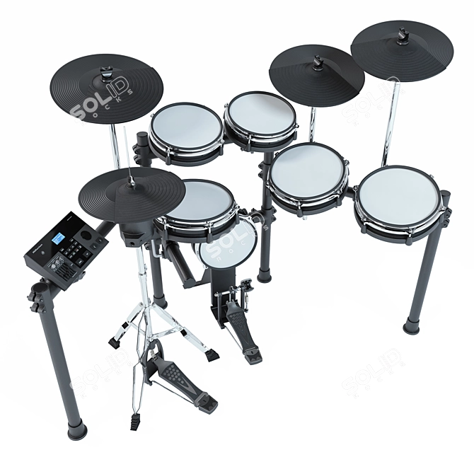 Dynamic Electronic Drum Kit MPS-850 3D model image 5