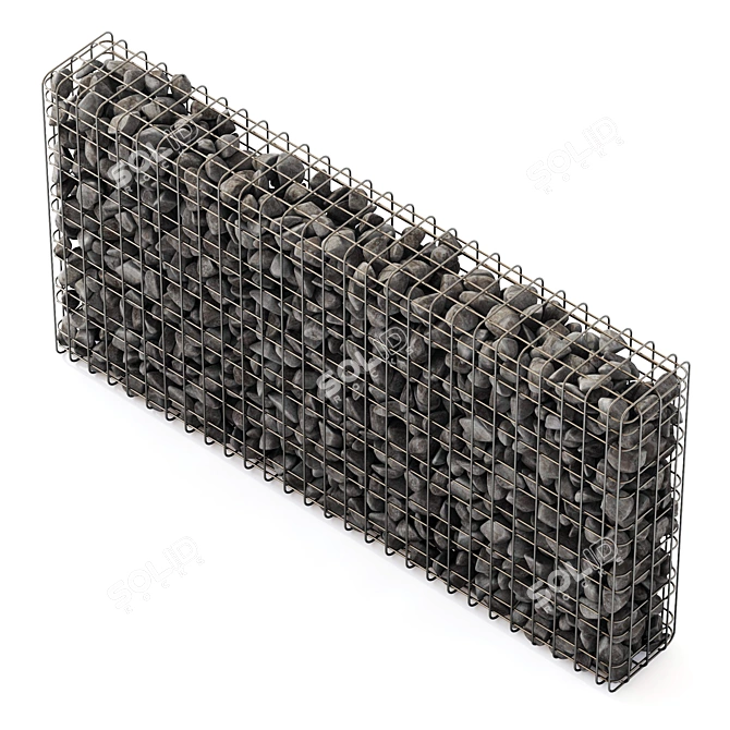 Geometric Polygon Decor Set 3D model image 2