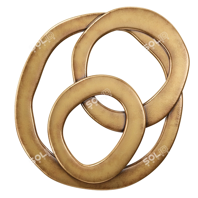 Florence Quadro Wall Art Panel 3D model image 1