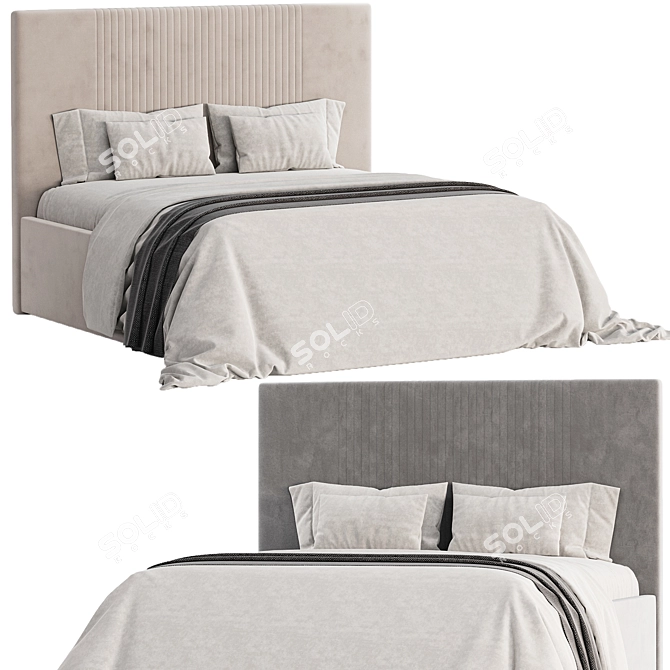 Modern ODRI Bed 2017 Euro-Design 3D model image 1