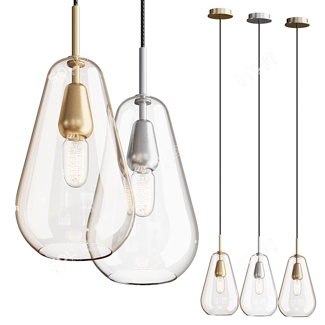 Nuura ANOLI Pendant Light 3D model image 1