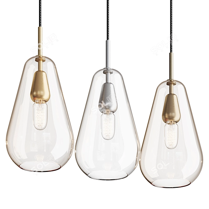 Nuura ANOLI Pendant Light 3D model image 2