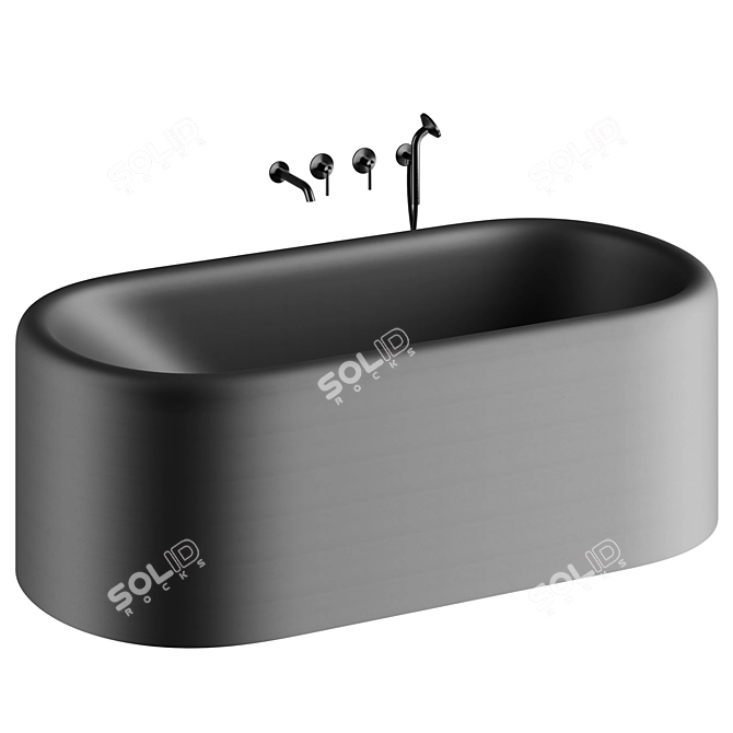  INBANI EASE Bathtub - Note Design Studio 3D model image 3