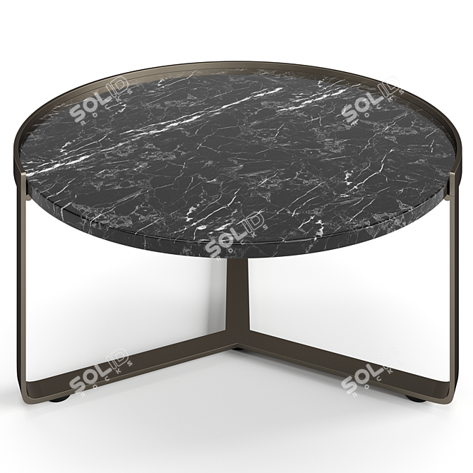 Modern Misuraemme Ring Coffee Tables 3D model image 7