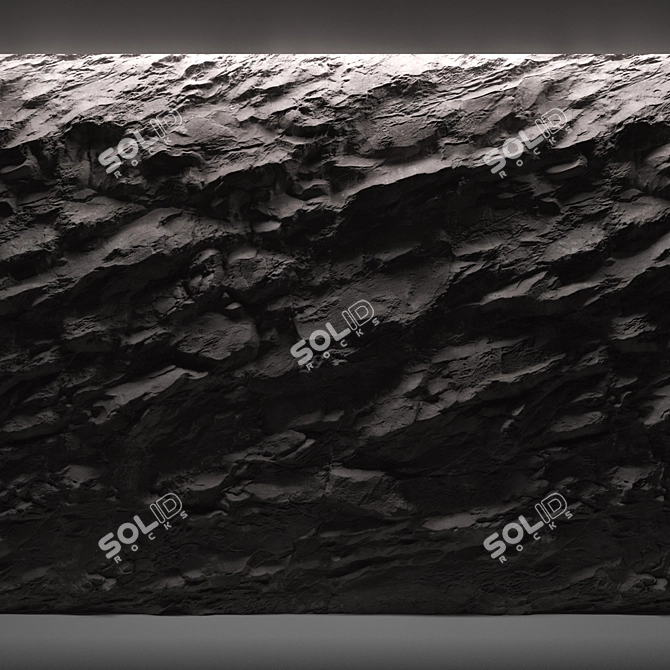 Stone Wall Materials Pack 3D model image 3