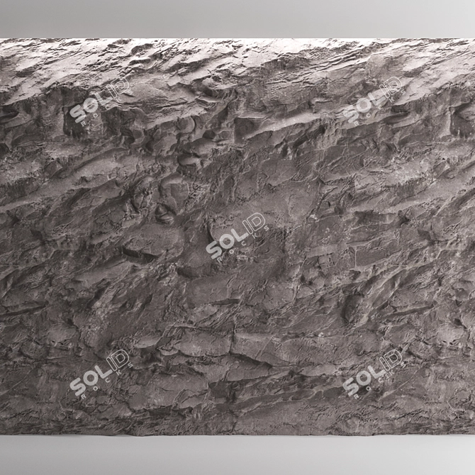 Stone Wall Materials Pack 3D model image 6