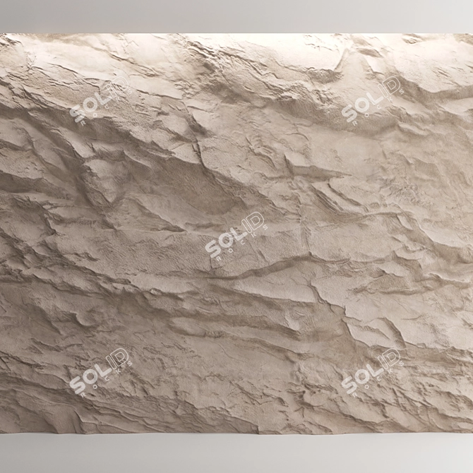  Premium Stone Wall Materials Kit 3D model image 5