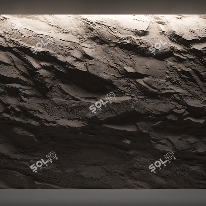  Premium Stone Wall Materials Kit 3D model image 6