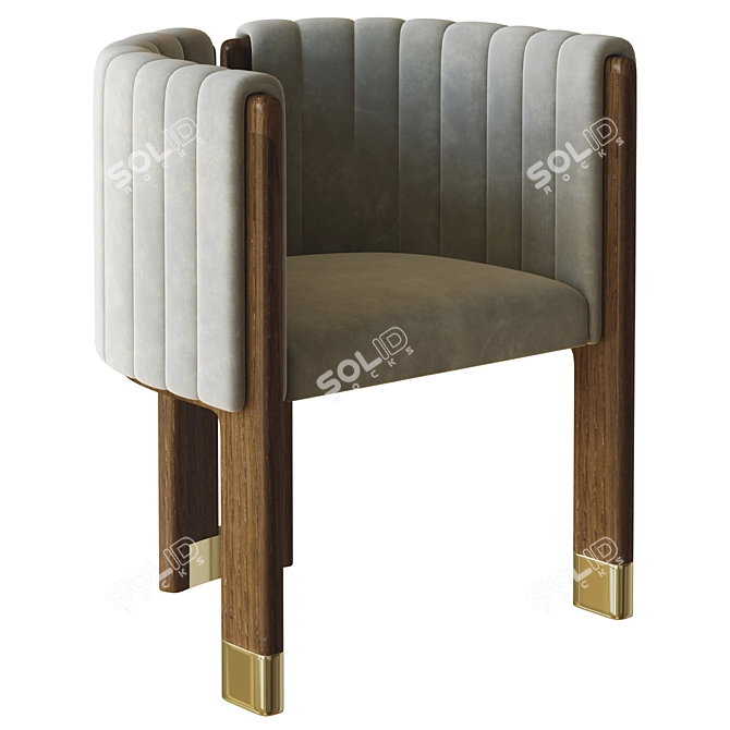 Artipieces Plis Chair 3D Model 3D model image 1