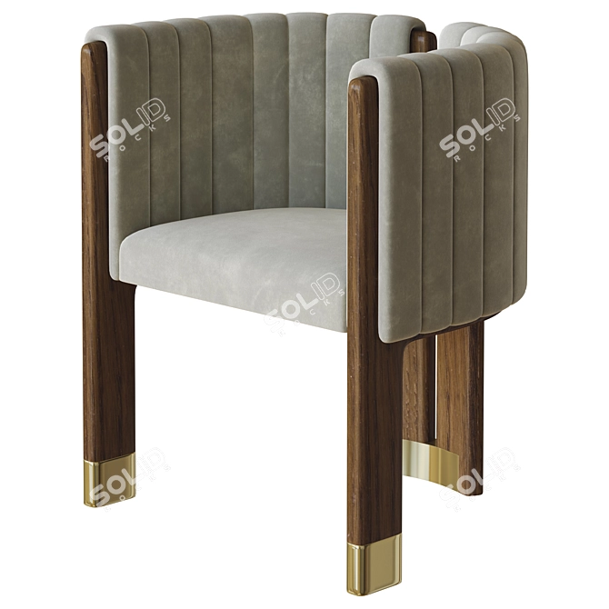 Artipieces Plis Chair 3D Model 3D model image 2