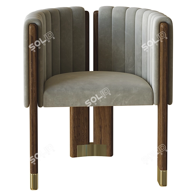 Artipieces Plis Chair 3D Model 3D model image 3