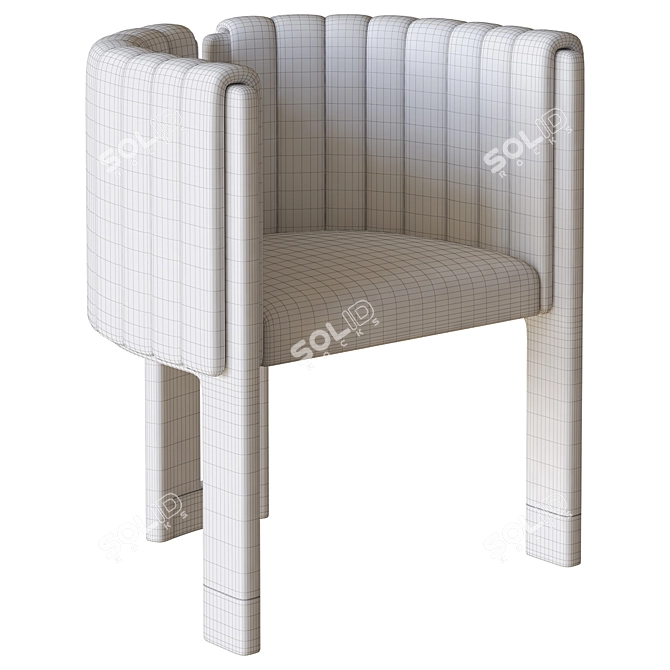 Artipieces Plis Chair 3D Model 3D model image 4