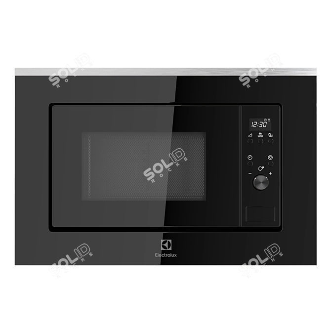 Haier LMS2203EMX Built-In Microwave 3D model image 3