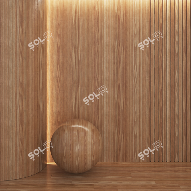 Seamless Wood Texture Collection 4K 3D model image 6