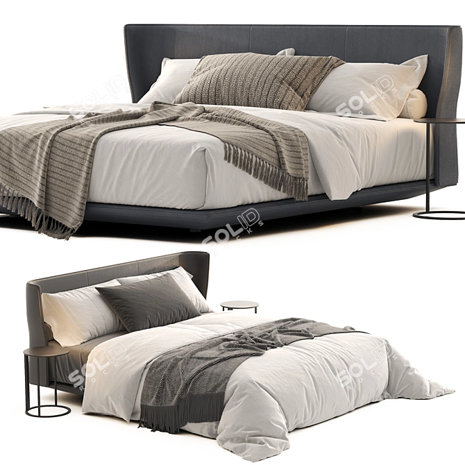 B&B Italia Alys Bed_2 Set 3D model image 1