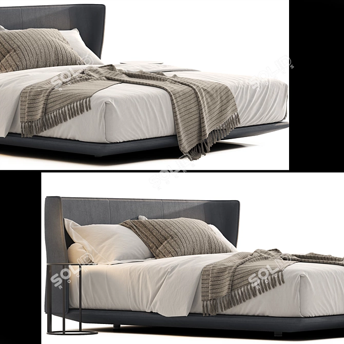 B&B Italia Alys Bed_2 Set 3D model image 5