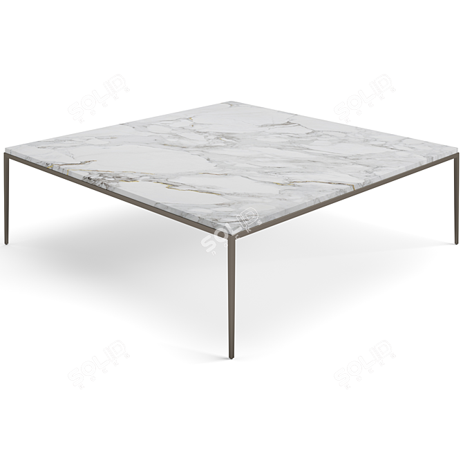 Sleek Misuraemme Kessler Coffee Tables 3D model image 5