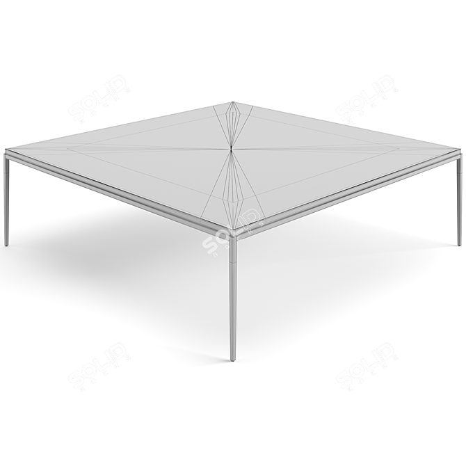 Sleek Misuraemme Kessler Coffee Tables 3D model image 7