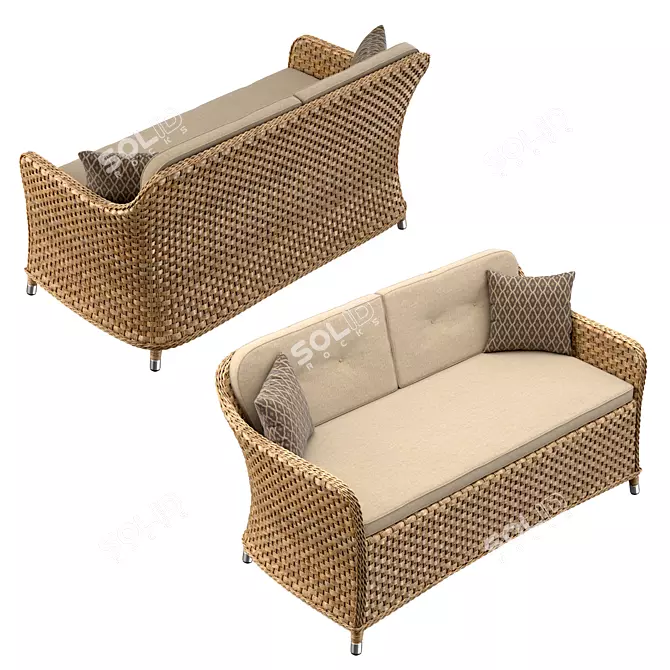 Halton Sofa - Cosmorelax Collection 3D model image 4