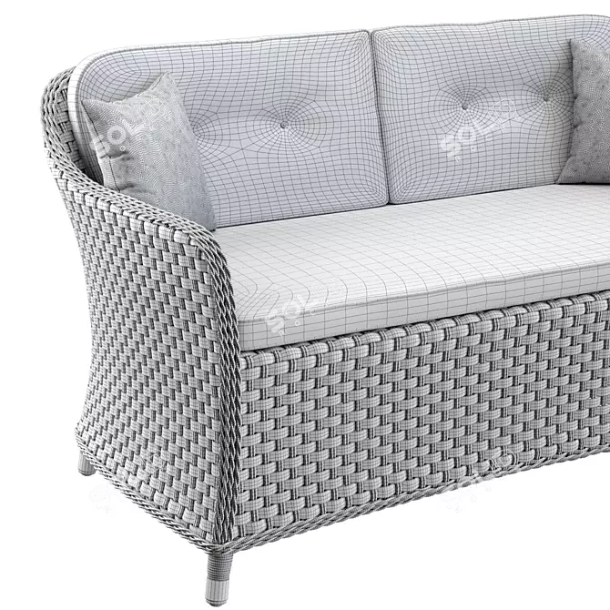 Halton Sofa - Cosmorelax Collection 3D model image 5