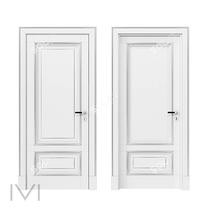 VIVOMOBILI Vienna Series Interior Doors 3D model image 4
