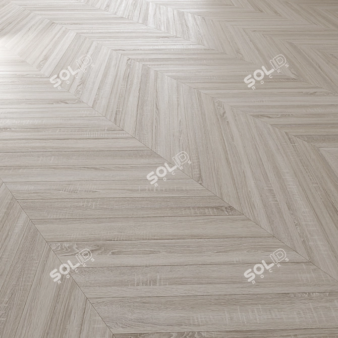 Oak Floor Texture Pack 021 3D model image 2