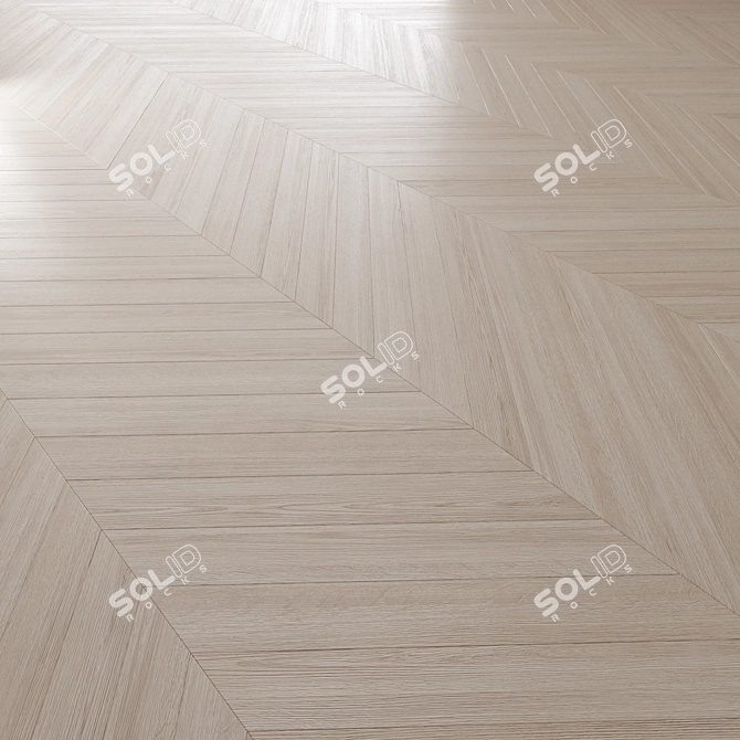 Oak Floor Texture Pack 8192x819 3D model image 2