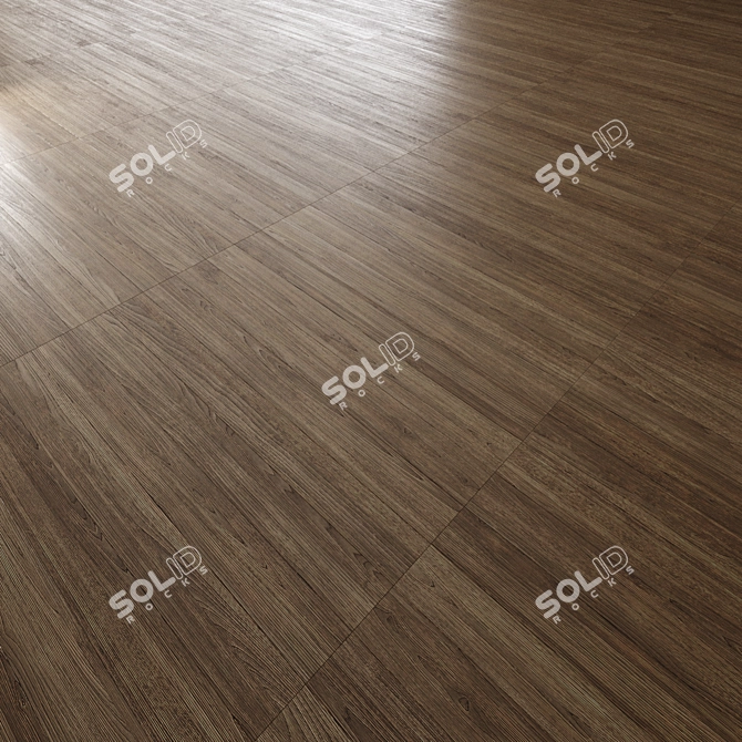 Premium Oak Floor Textures Pack 3D model image 5