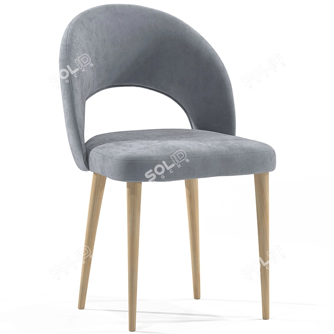 Chic Dining Chair IDYLLIC Furniture 3D model image 1