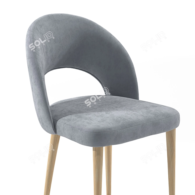 Chic Dining Chair IDYLLIC Furniture 3D model image 3