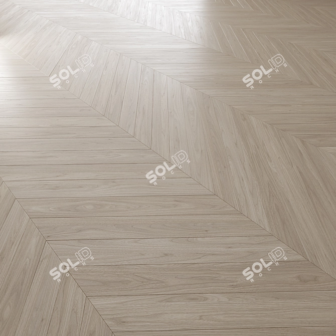 Oak Floor Texture Pack 024 3D model image 2