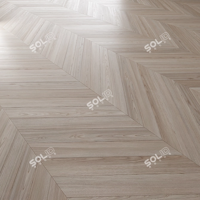 Oak Parquet Pack | 4 Layouts 3D model image 2