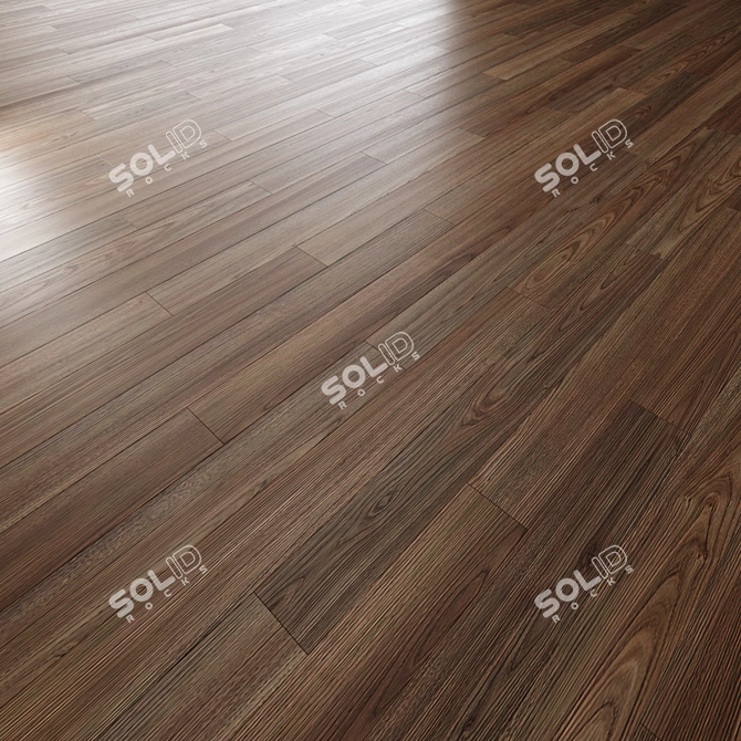 Oak Parquet Pack | 4 Layouts 3D model image 4