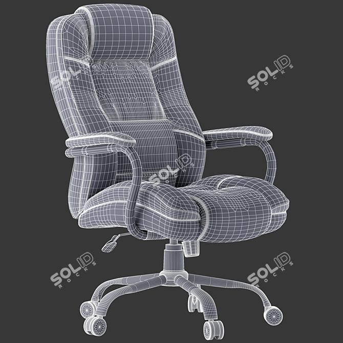 Brabix HD-002 Office Chair 3D model image 6