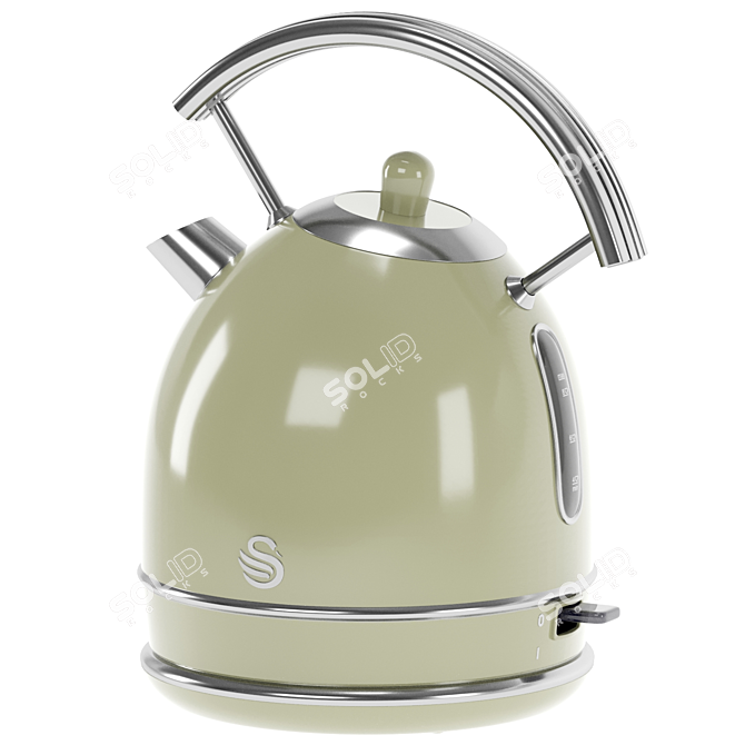 SWAN Kitchen Appliance 3Ds Max 3D model image 2