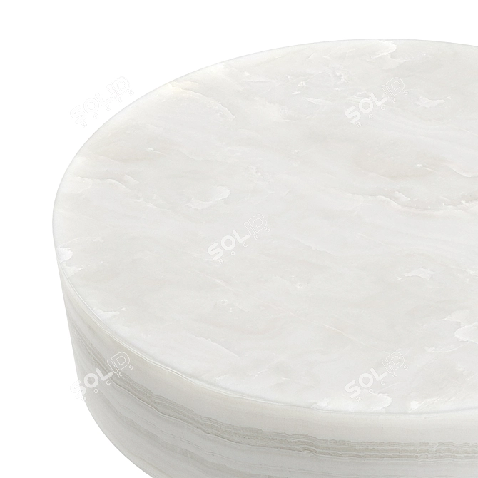 Onyx Constantin Tables Set 3D model image 3