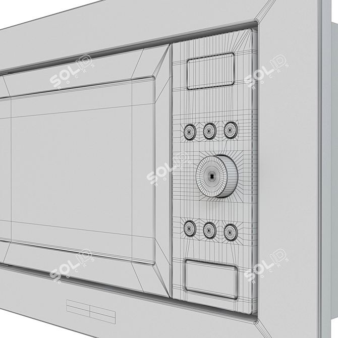 Kuppersberg Built-In Microwave HMW 615 X 3D model image 7