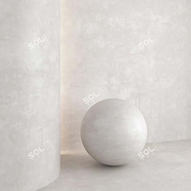 Luxury Decorative Plaster Collection 3D model image 1