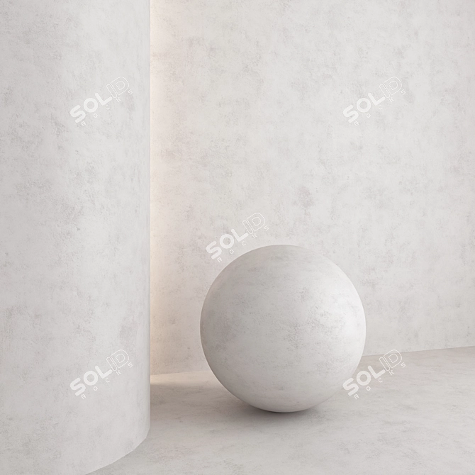 Luxury Decorative Plaster Collection 3D model image 2
