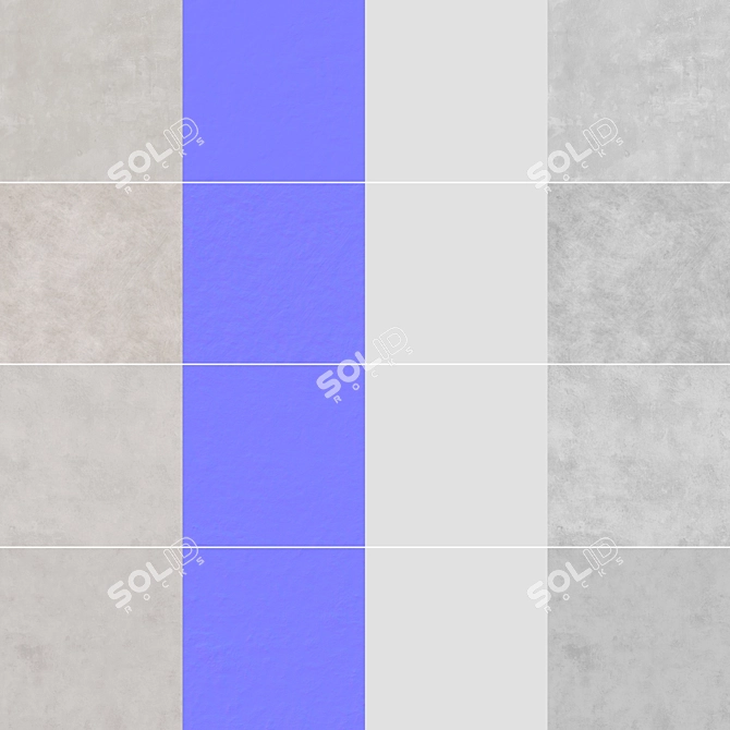 Luxury Decorative Plaster Collection 3D model image 5