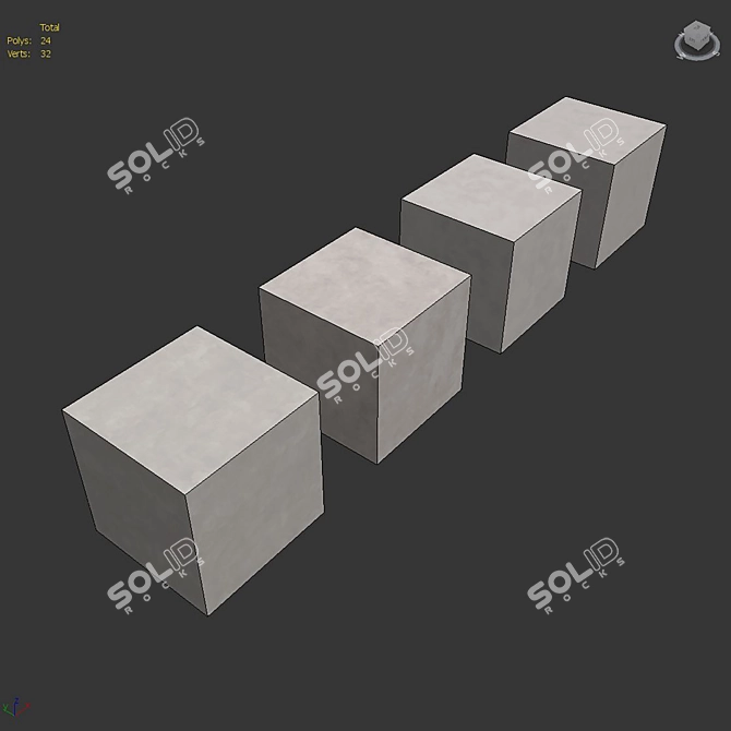 Luxury Decorative Plaster Collection 3D model image 6