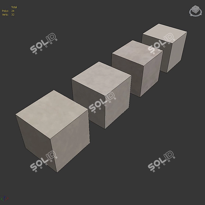 Luxury Decor Plaster Pack 3D model image 6