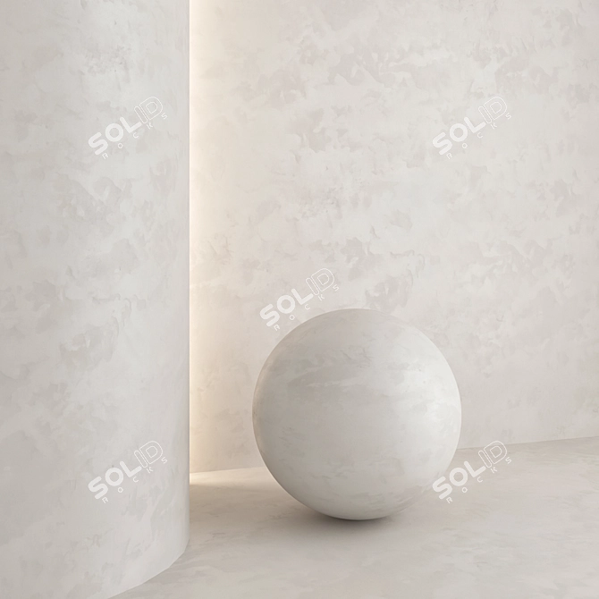 Luxury Decorative Plaster Materials 3D model image 1