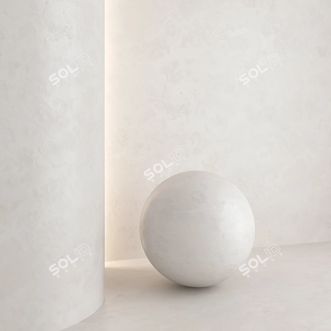 Luxury Decorative Plaster Materials 3D model image 3