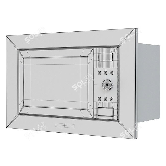 Kuppersberg HMW 615 B Microwave 3D model image 6