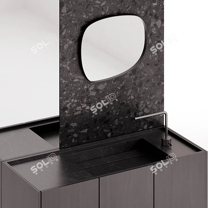 Quadro Room Bathroom Set Render 3D model image 3